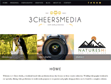 Tablet Screenshot of 3cheersmedia.com